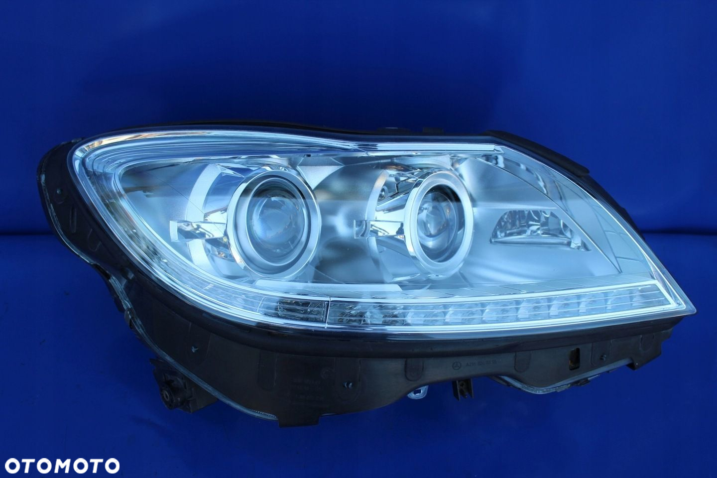 Reflektor prawy lampa prawa Led ILS OE Mercedes W216 C216 Lift Euro - 9