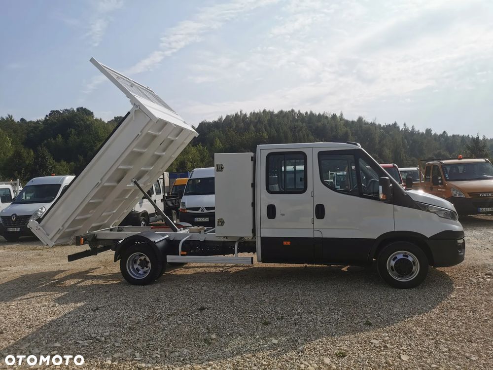 Iveco Daily 35C13 Brygadówka Klima 35-130 wywrotka kiper doka Dubel - 6