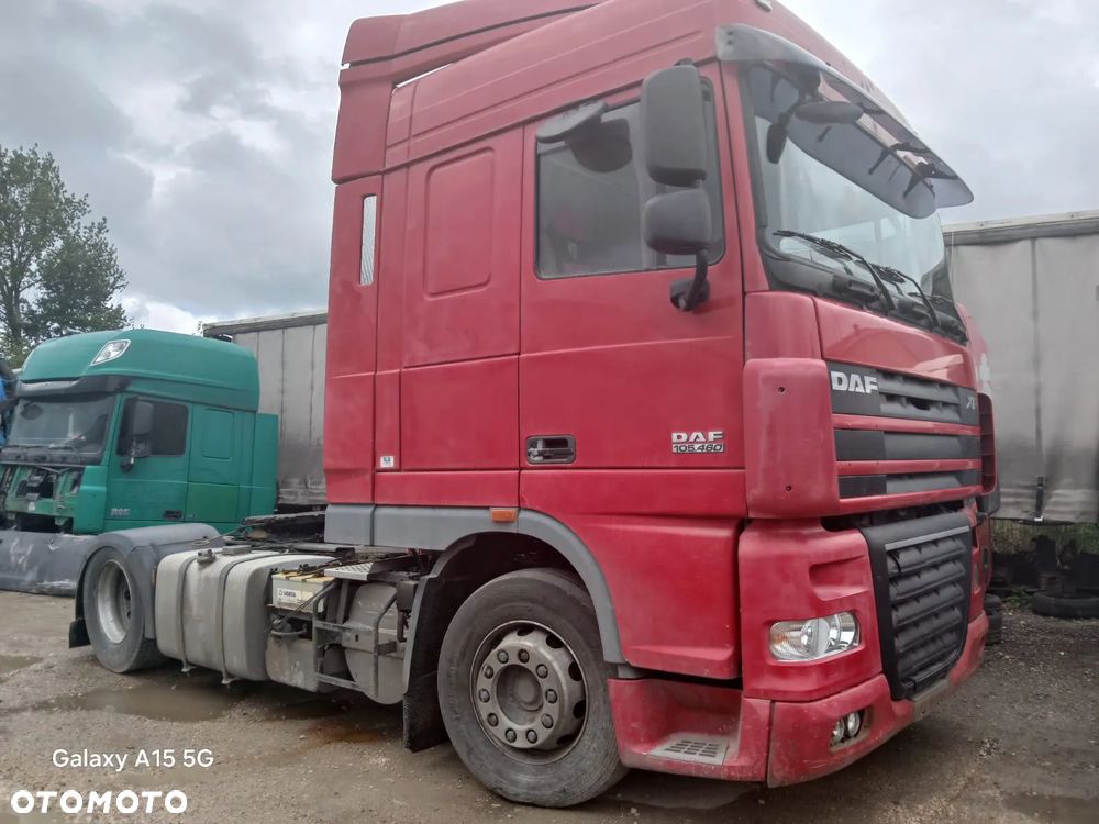 KABINA MASKA ZDERZAK SILNIK SKRZYNIA DAF XF 105 2012rok - 1