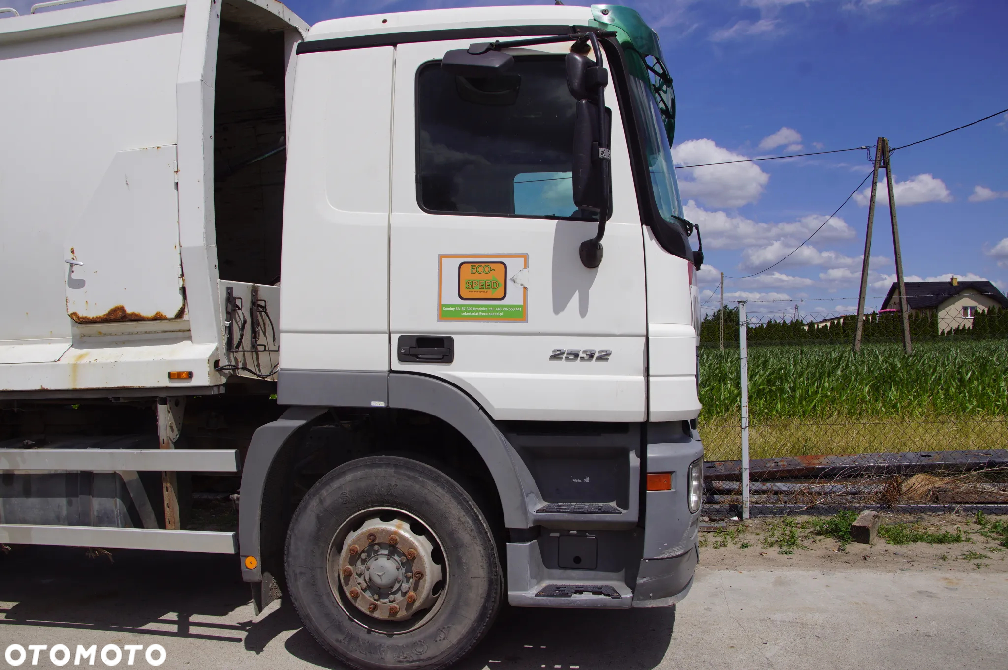Auto na części - Mercedes Actros 2532 MP2 12.0 OM501LA OM 501 LA410 KM G211-16 2005R Lusterko Lampa Koło Szyba Atrapa Skrzynia Silnik Most Komputer Licznik Drzwi Moduł Grill Sterownik Lampa Zderzak Kabina - 7