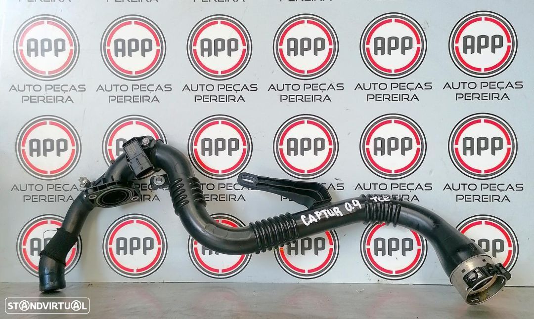 Tubo de intercooler Renault Captur 0.9 TCE de 2015, referência  144605243 R. - 1