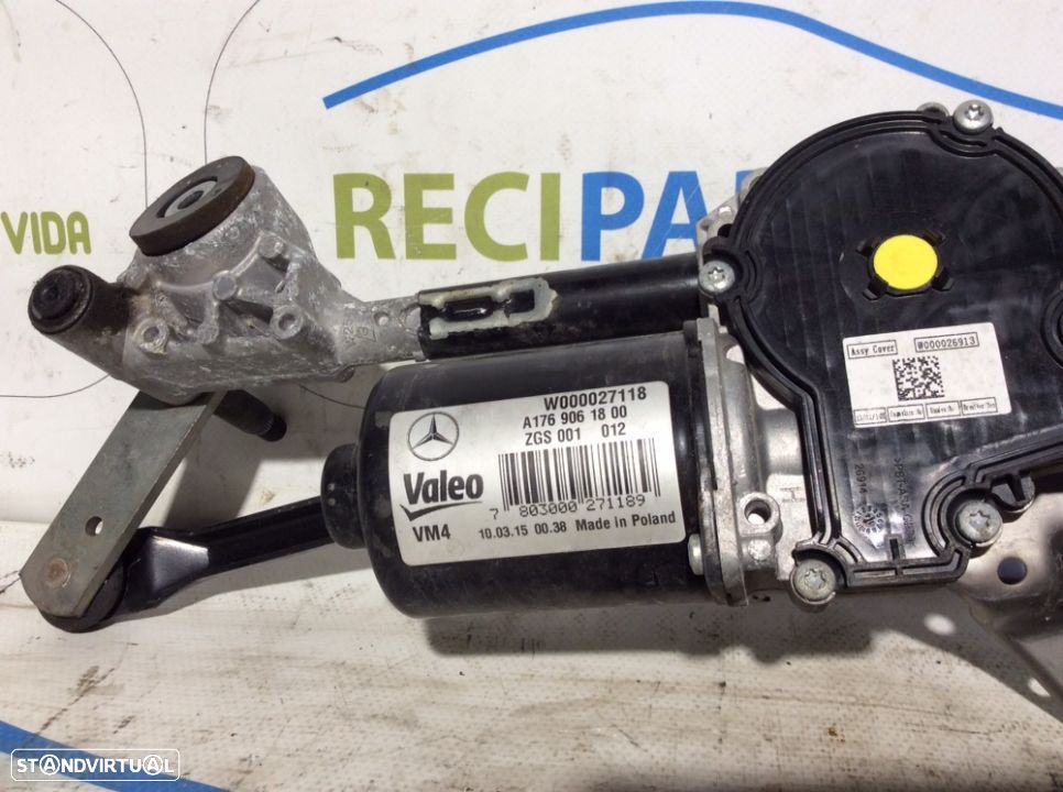 Motor de limpa vidros frente Mercedes Classe A - 2