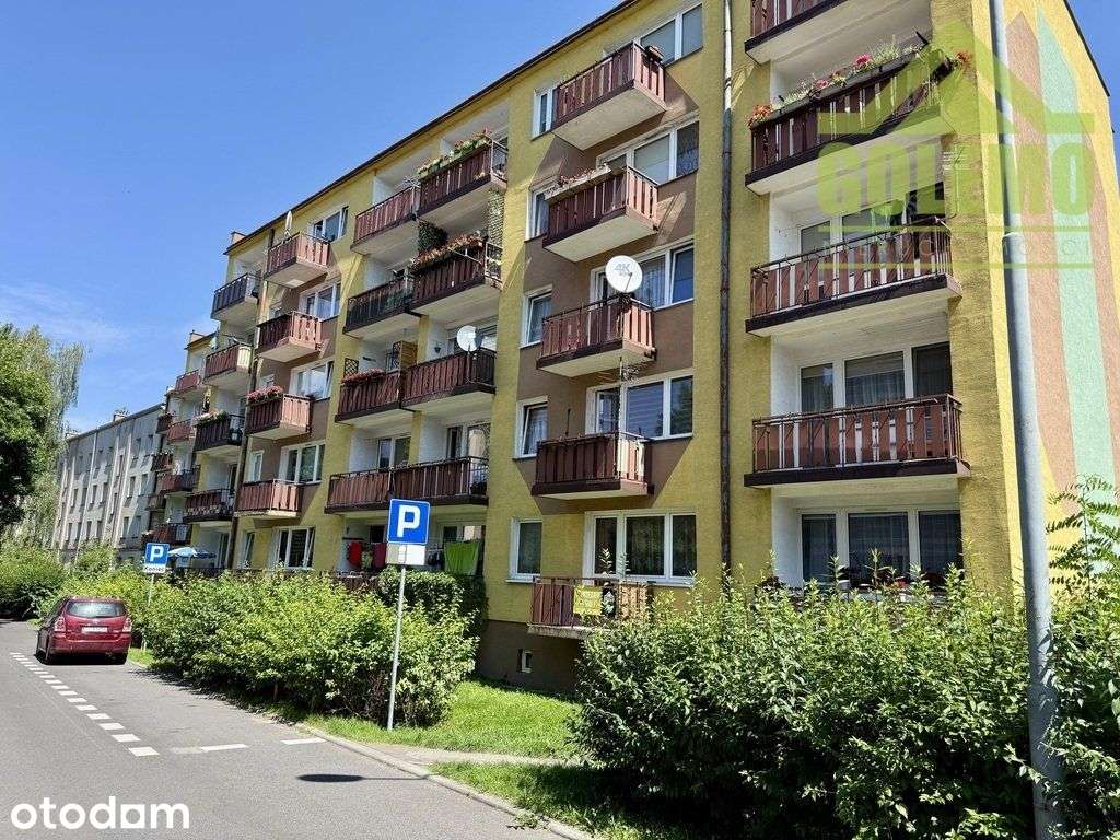 Kawalerka o pow. 36.50m2 na parterze z balkonem!