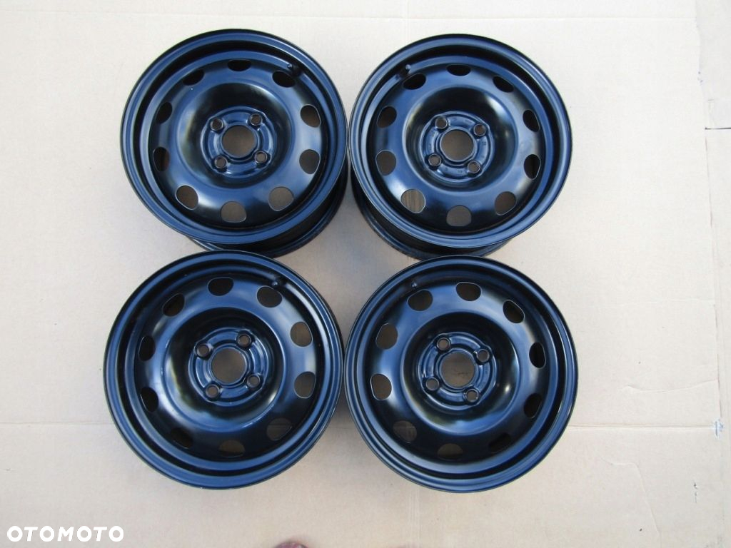 4x Felgi 14 VW Caddy Golf I II III Lupo Seat Arosa Ibiza 6j 4x100 ET43 - 3