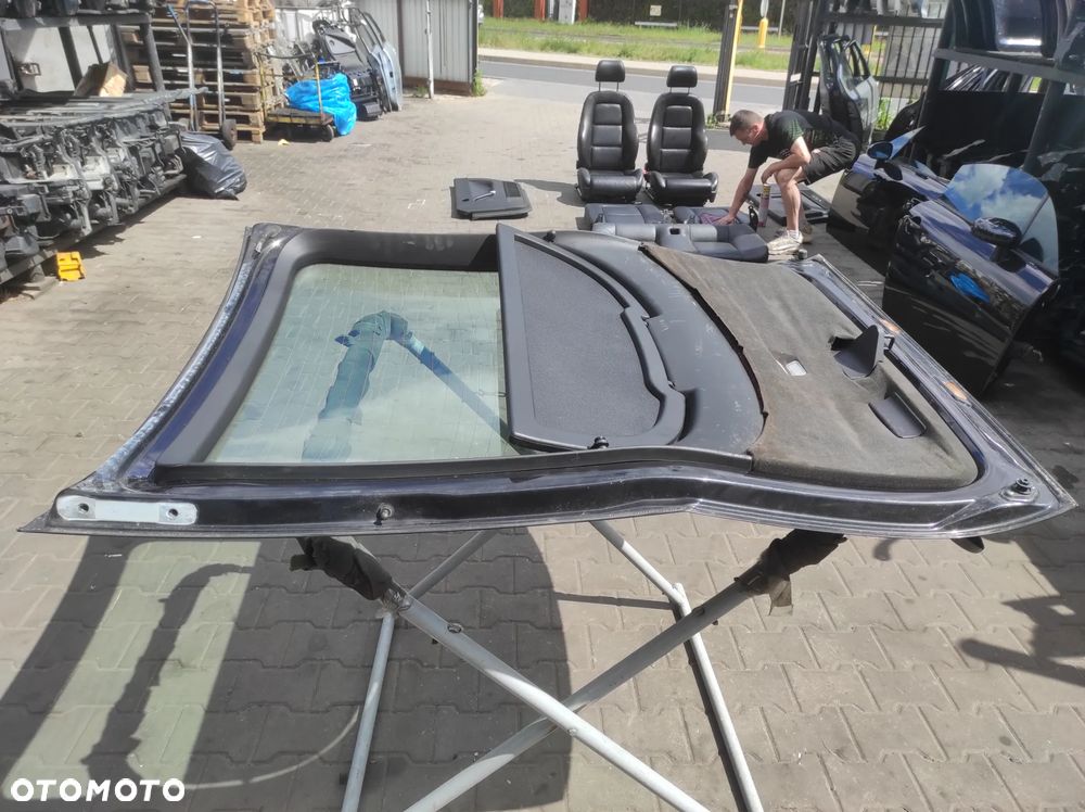 AUDI TT 8N KLAPA BAGAŻNIKA SZYBA TYLNA LOTKA SPOILER CZARNA KOMPLETNA 8N8827933  WYSYŁKA !!! - 13