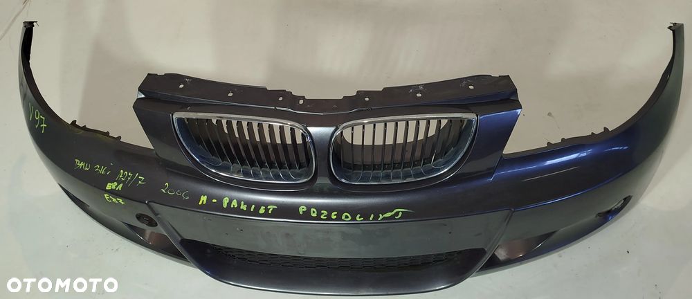 zderzak przedni grill BMW 1 E81 E82 E87 LIFT 07-13 A27/7 M-PAKIET - 2