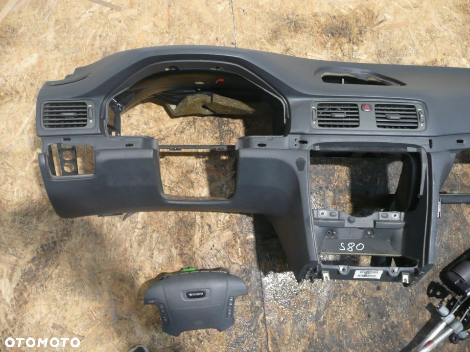 VOLVO S80 98-02 DESKA KONSOLA PODUSZKA - 5