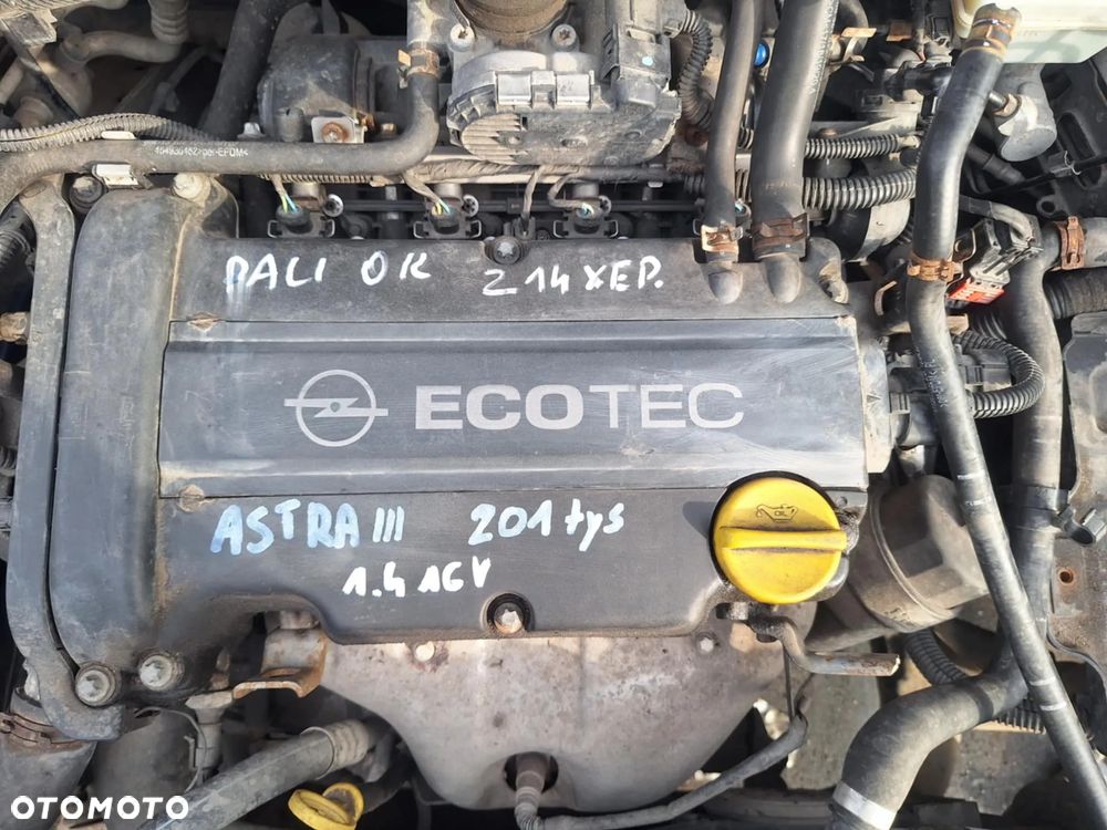 SILNIK 1.4 B 16V Z14XEP OPEL ASTRA H COMBO MERIVA CORSA D GWARANCJA - 1