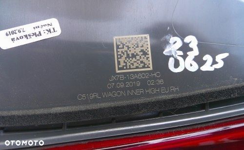 FORD FOCUS MK4 KOMBI 18- PRAWA KLAPA LED ORYGINAŁ JX7B-13A602-HC - 7