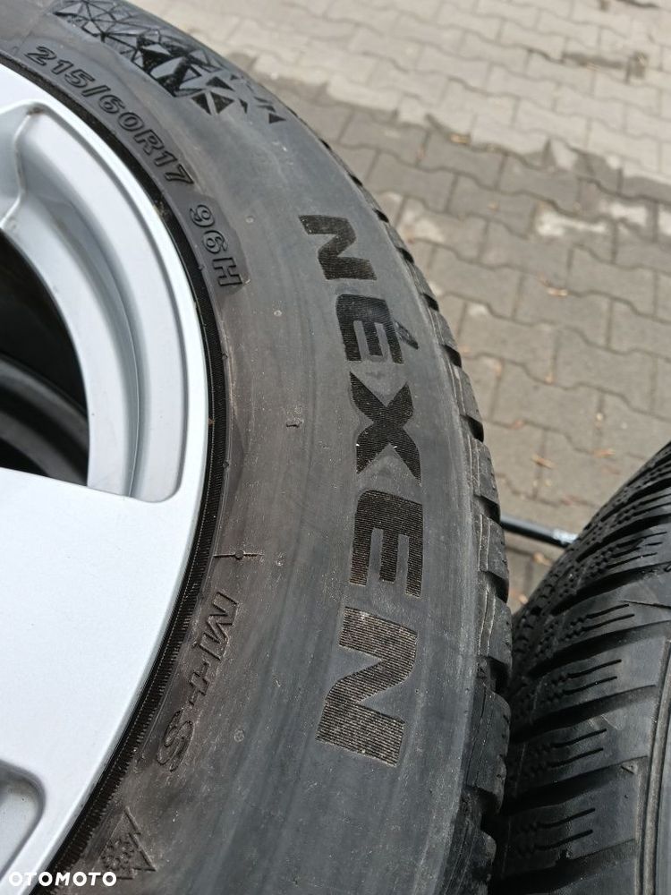 Koła aluminiowe zimowe Nissan renault 5x114 et48 7x17 215/60/17 - 4