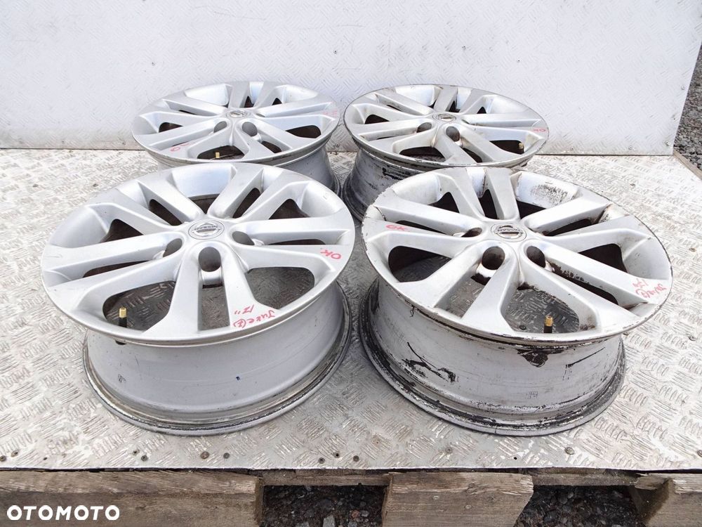 alufelgi kpl. nissan juke f15 17" 5x114.3 et 47 - 2