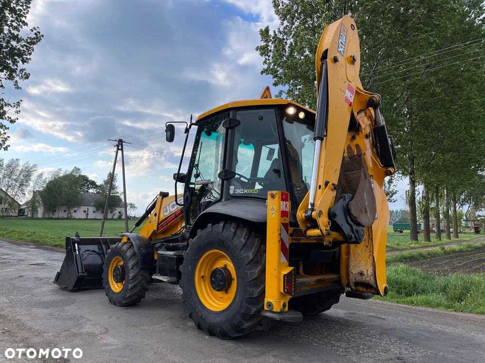 JCB Koparko Ładowarka Koparka Jcb 3CX Szczęka Krokodyl,Ramię z teleskopem_Bardzo ładna i zadbana_Cała W Oryginale Niemalowana_GOTOWA DO PRACY_Skrzynia biegów Mechaniczna 4 BIEGI_KLIMA - 4
