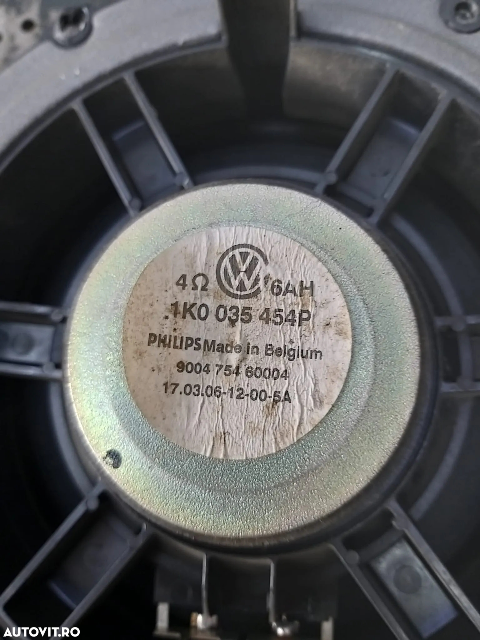 Boxa audio stanga spate vw golf 5 1k 1k0035454p - 3