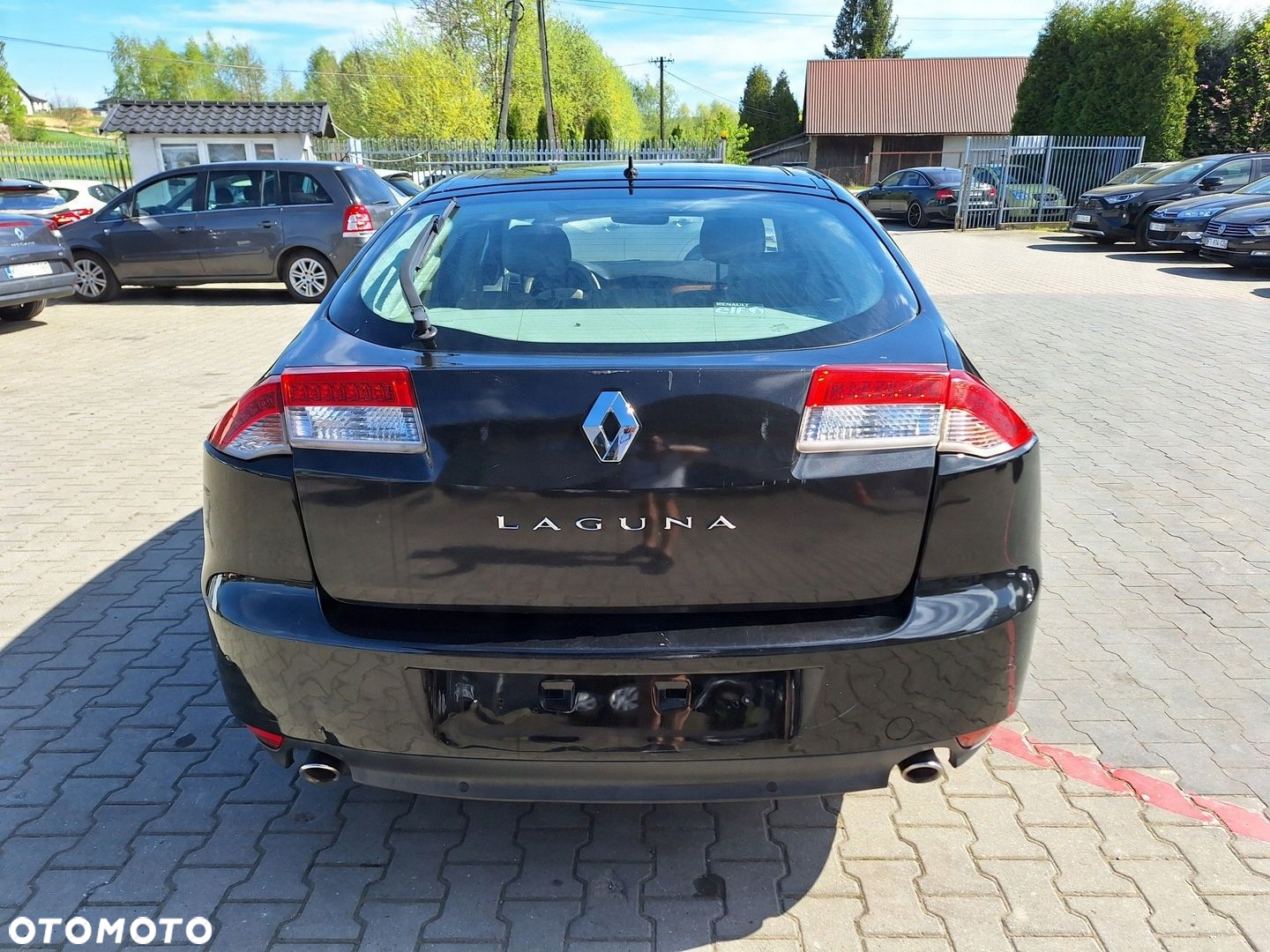 RENAULT LAGUNA 3 III 5D LIFTBACK HATCHBACK 07-13 LAMPA TYŁ PRAWA BŁOTNIK - 4