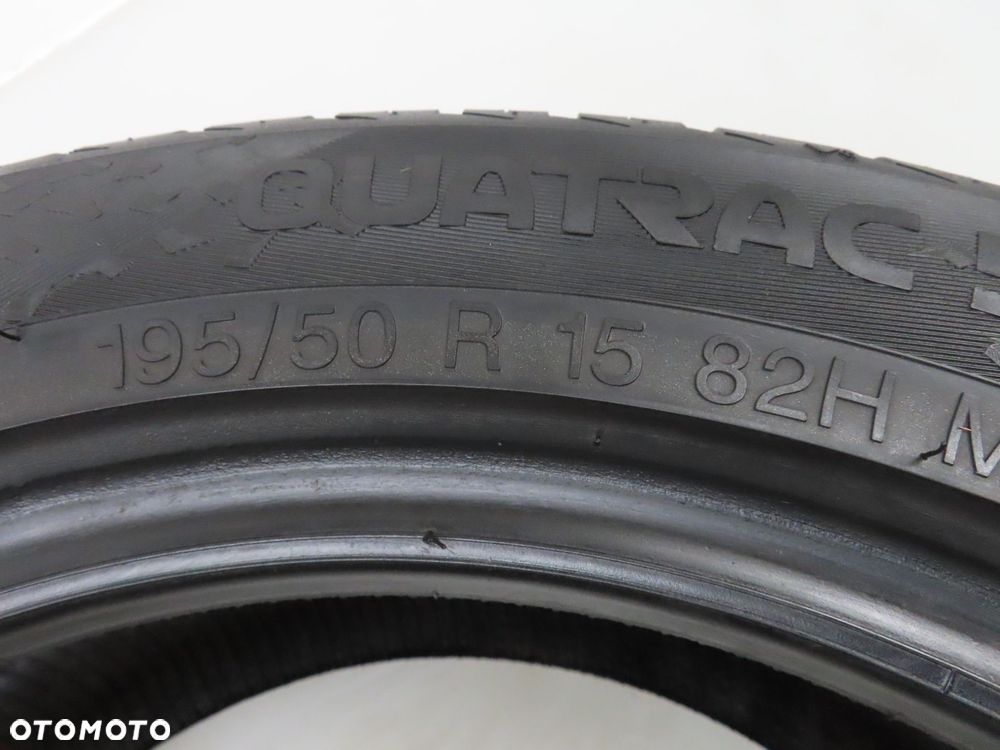 2x 195/50R15 OPONY CAŁOROCZNE UŻYWANE Vredestein Quatrac 5 82H - 4