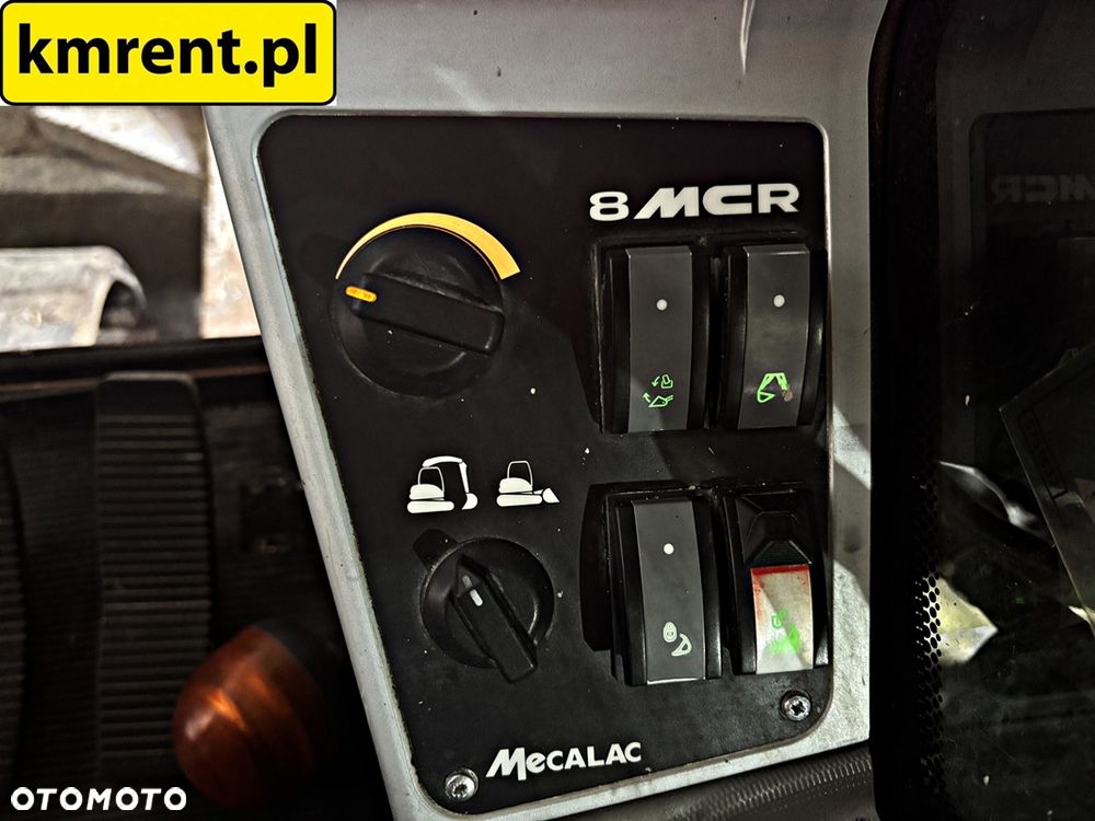 Mecalac 8 MCR MINI-KOPARKA 2012R. | MECALAC 6 MCR, JCB 8065 8080 8085 85 Z VOLVO ECR 88, CAT 308, 307 , BOBCAT 80 KOMATSU PC 88 - 32