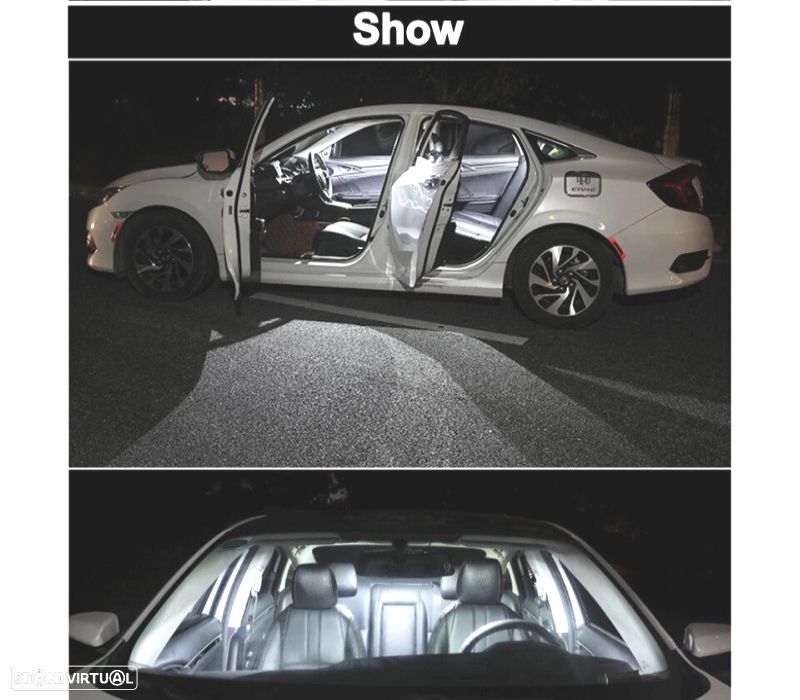 LÂMPADA LED MATRICULA HABITACULO 39 MM 36LEDS - 3