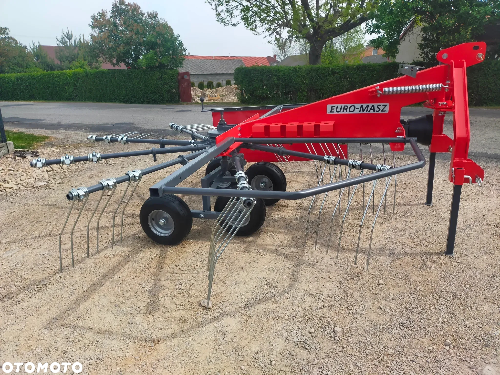 ZGRABIARKA KARUZELOWA/PAJĄK/TANDEM EURO-MASZ/TALEX 3,5m KOŁO KOPIUJĄCE - 2
