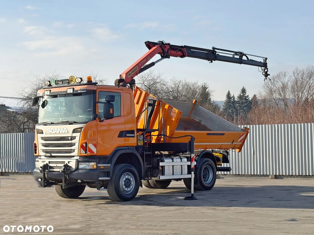 Scania G 360 * PALFINGER PK 11002 * BORDMATIC * STAN BDB / 4x4 - 5