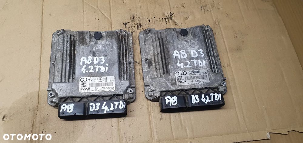 Komputer sterownik silnika Audi A8 D3 4.2 TDI 4E1907409 4E1910409A - 1