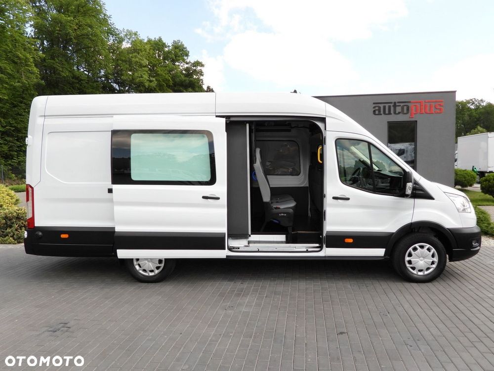 Ford TRANSIT FURGON BRYGADÓWKA 6 MIEJSC TEMPOMAT KLIMATYZACJA  185KM - 9
