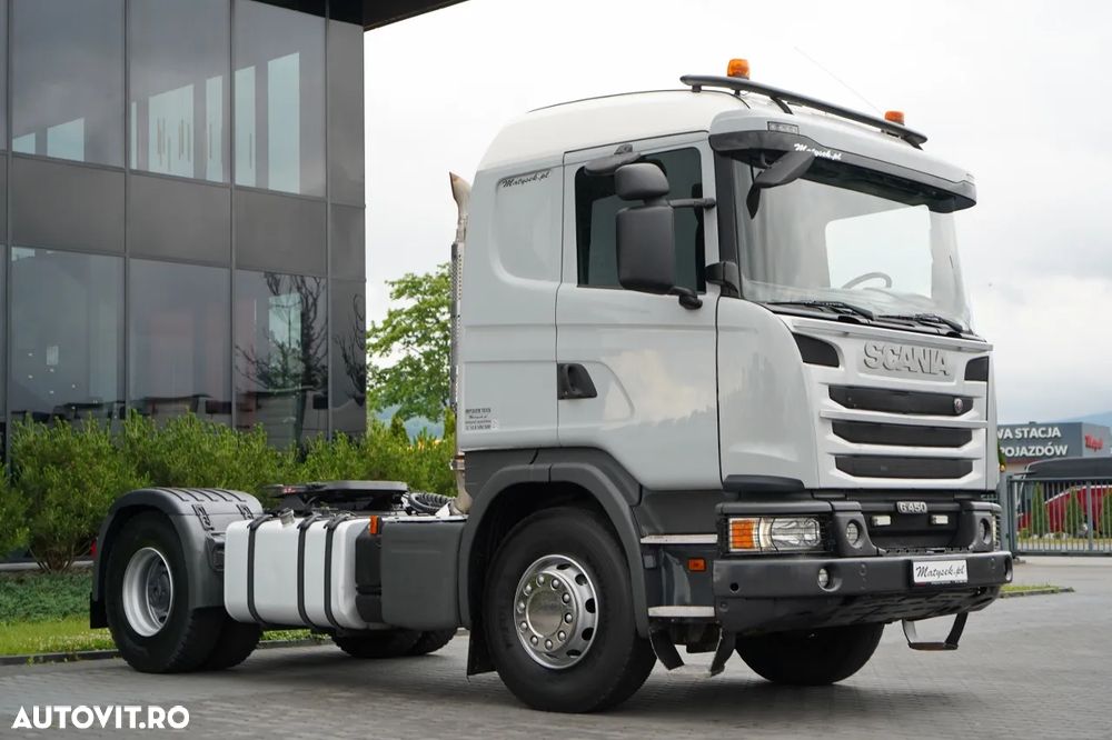 Scania G 450 / RETARDER / HIDRAULICĂ / CABINĂ JOSĂ / EURO 6 - 6