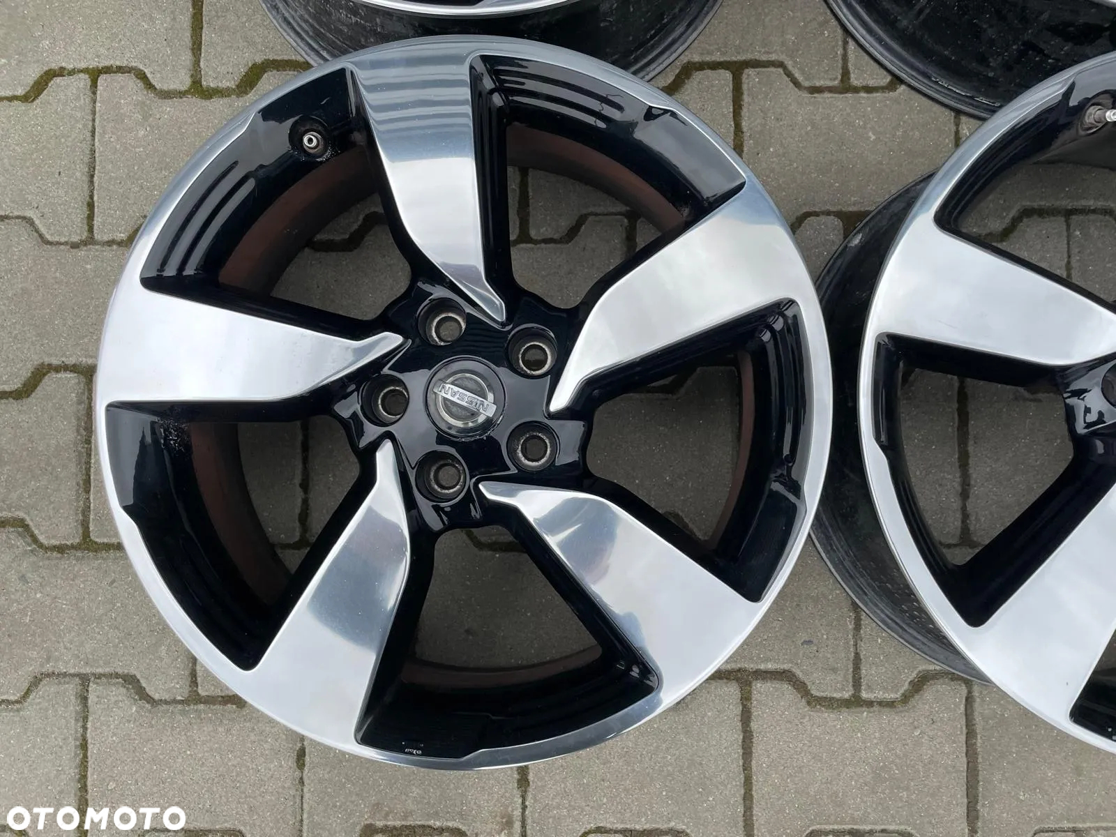 ALU FELGI NISSAN QASHQAI 7Jx18 ET40 5x114,3 N64801 4EA8A CZUJNIKI ĆIŚNIENIA - 6