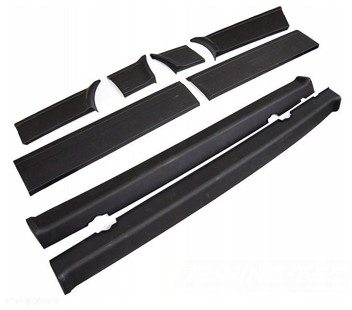Progi zew plastikowe Tuning Sport M-pakiet M-tech II Mtech 2Bmw 3 e30 2d - 1