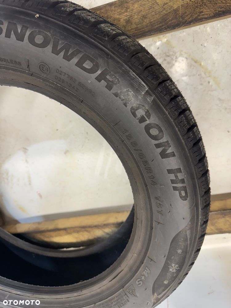 G-3016 155/65R14 75T IMPERIAL SNOW RAGON HP - 5