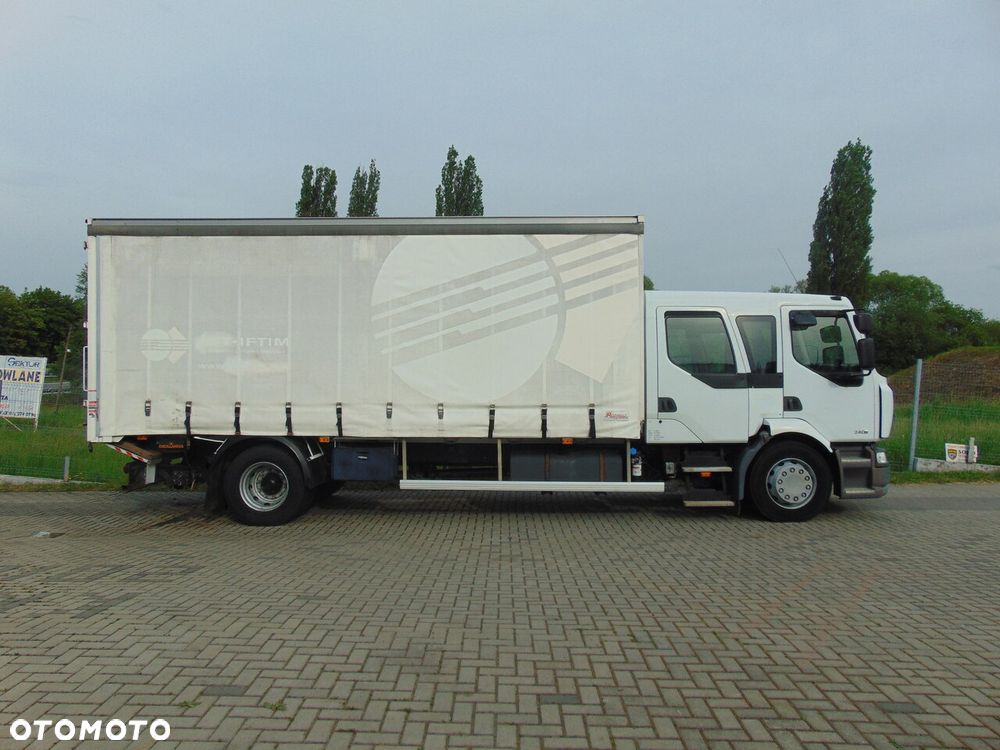 Renault Midlum 240DXi Firanka Plandeka Skrzynia Rama Brygadowa Kabina 6 osób - 6