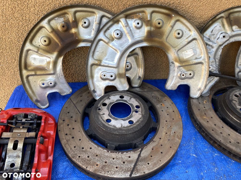 MERCEDES E W213 63AMG ZACISKI HAMULCOWE PRZÓD TYŁ KLOCKI TARCZE 390 / 360mm - 7