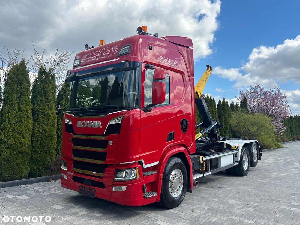 Scania / R500 / 6X2 / HAKOWIEC / Oś-SKRĘTNA-PODNOSZONA / - 14