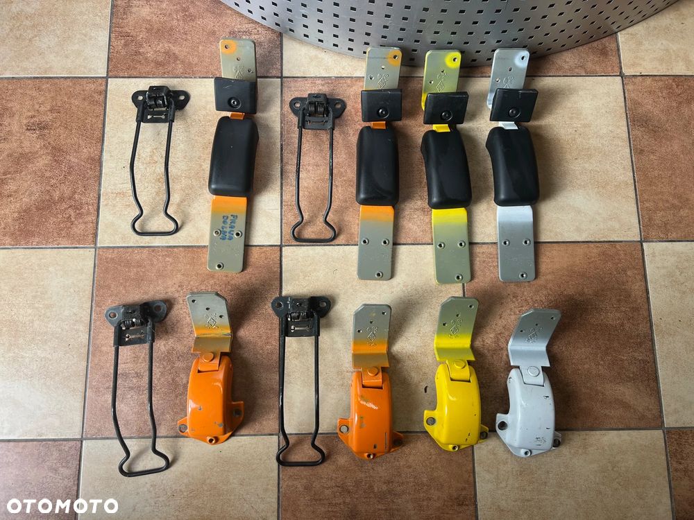 ZAWIAS ZAWIASY ZAWIASA ORGANICZNIK DRZWI TYŁ TYLNY PRAWY LEWY DOLNY GÓRNY FABRYCZNIE NOWY RENAULT MASTER II MOVANO ORYGINAŁ - 1