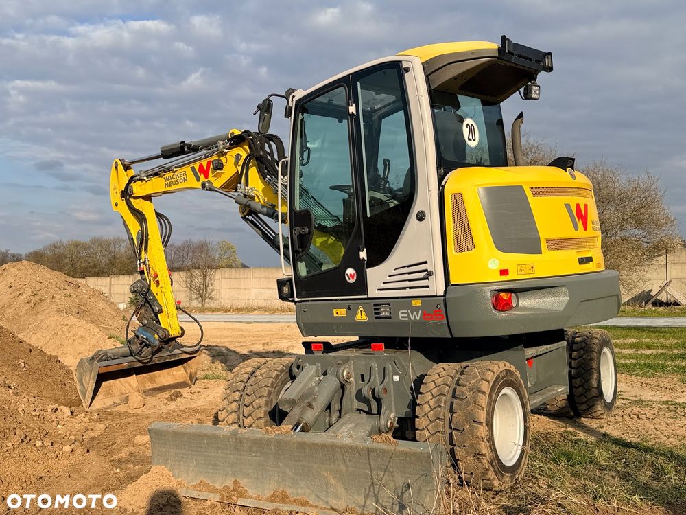 Wacker Neuson EW65 Koparka Kołowa  6503 7ton 3x łyżki LEHNHOFF  4690 mth Pług Ramię Long 3 Łamane KLIMA,MS03 HYDRAULICZNE TEREX VOLVO Cat Jcb Liebherr Komatsu KLIMATYZACJA 1 właściciel - 3