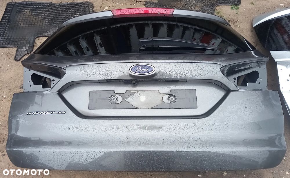 Klapa Bagażnika Szara ND / Srebrna Z Kamerą Cofania Ford Mondeo MK5 Kombi - 3