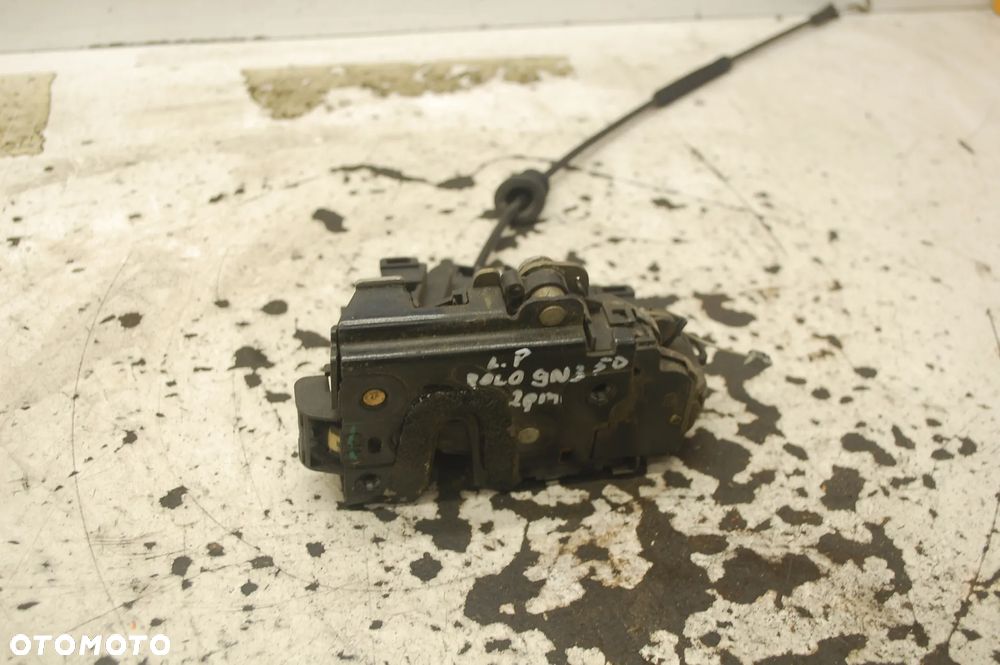 ZAMEK DRZWI LEWY PRZÓD PRZEDNI 2 PIN 3B1837015 VW POLO IV PASSAT SEAT SKODA - 2