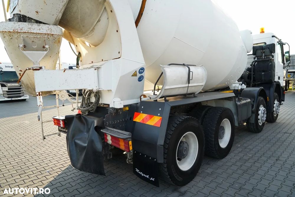 Mercedes-Benz ACTROS 3246 / BETONIERĂ SCHWING STETTER / 8X4 / EPS + AMBREIAJ / JANTE DIN ALIAJ / - 15