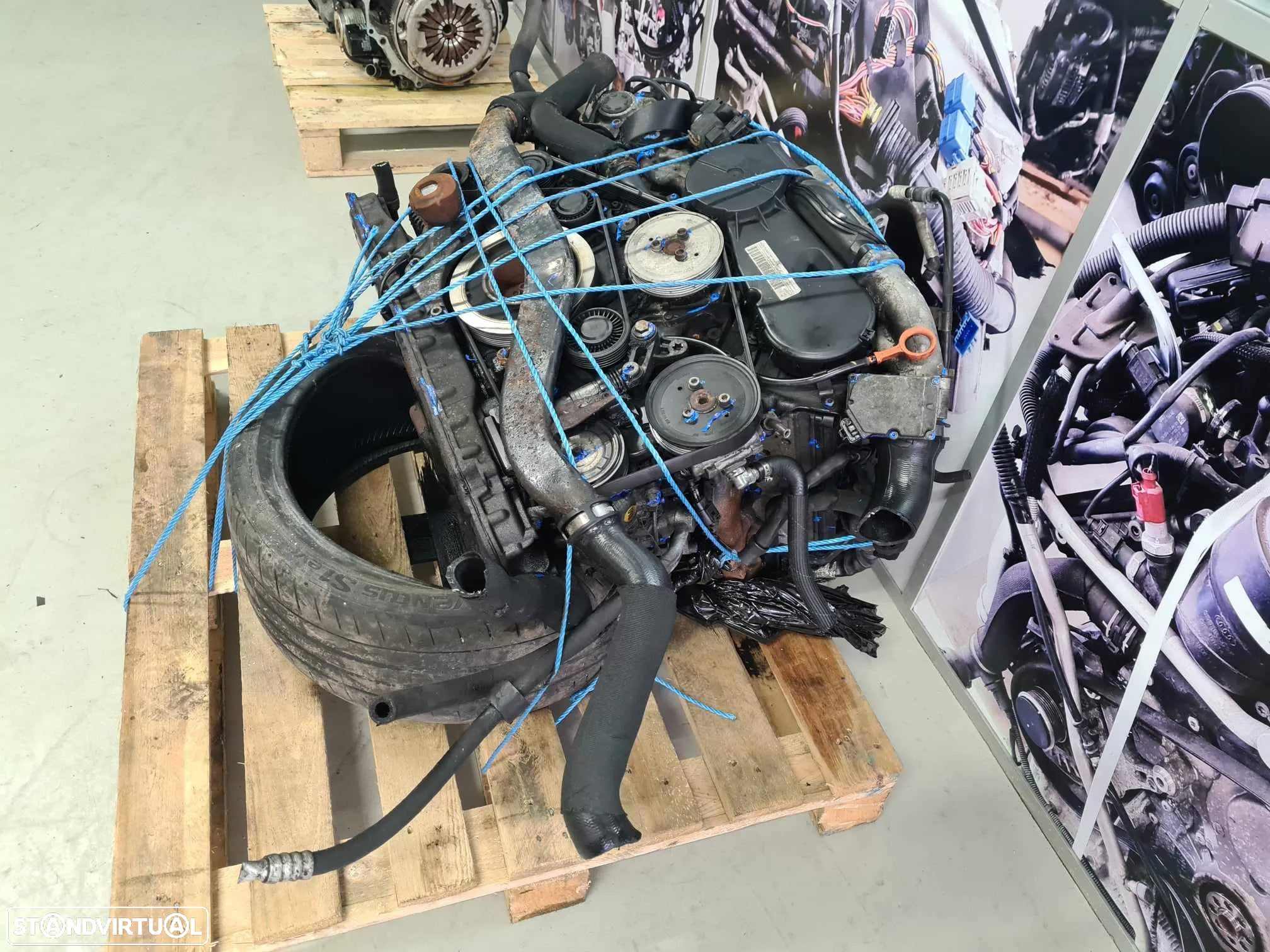 Motor Audi A6 3.0 TDI 2007, ref BMK - 3