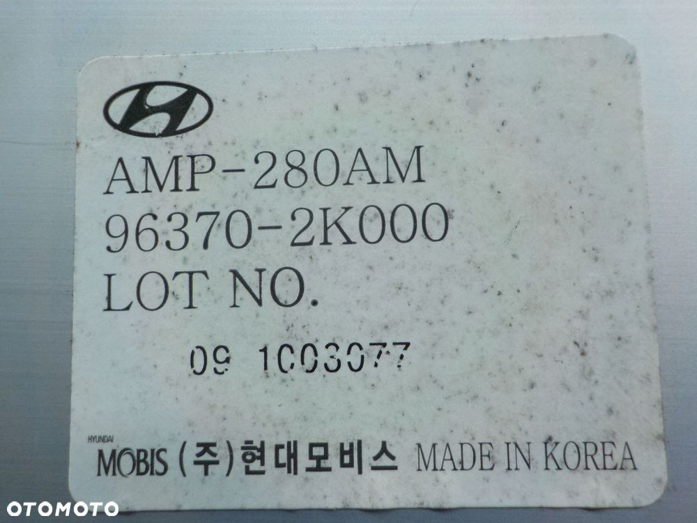 KIA SOUL I 1.6 B 10r 5D wzmacniacz 96370-2K000 AMP-280AM - 4