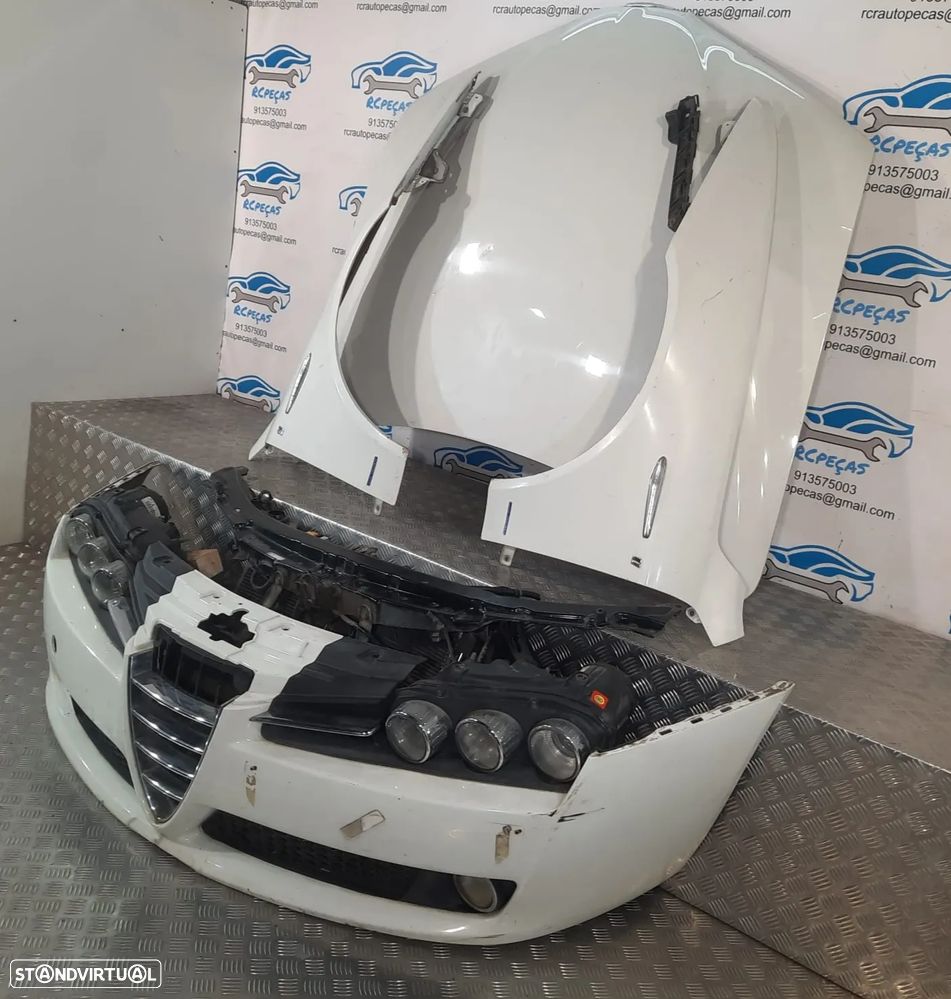 .FRENTE COMPLETA ALFA ROMEO 159  CAPOT PARACHOQUES GUARDA-LAMAS OTICAS RADIADOR VENTILADOR FRENTE FIBRA REFORÇO SPIDER 939 BRERA - 3