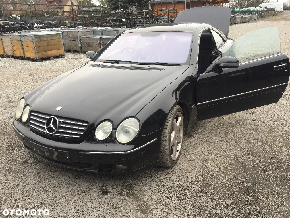 Maska Zderzak Reflektory Błotniki Wzmocnienie Belka Pas Przedni Lampy Mercedes CL500 CL600 W215 C215 Przyszowice - 11