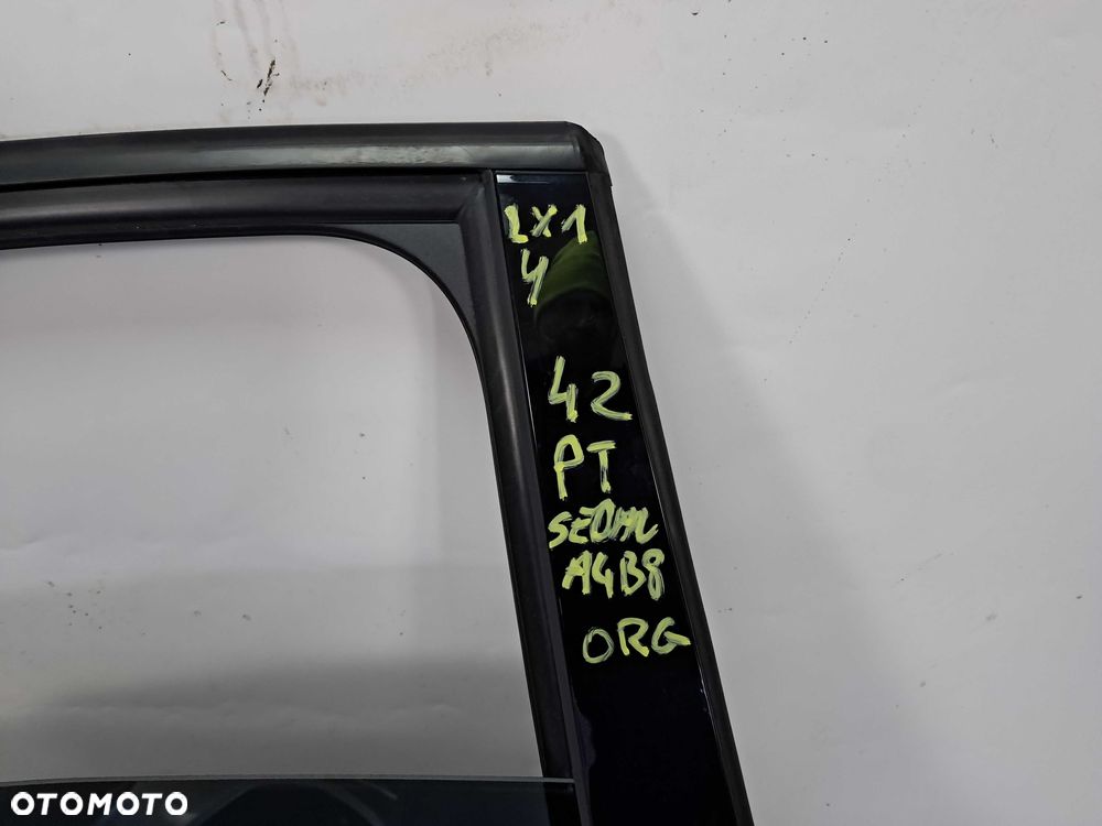 AUDI A4 B8 Sedan drzwi prawy tył prawe tylne LX1Y oryginalny lakier - 2