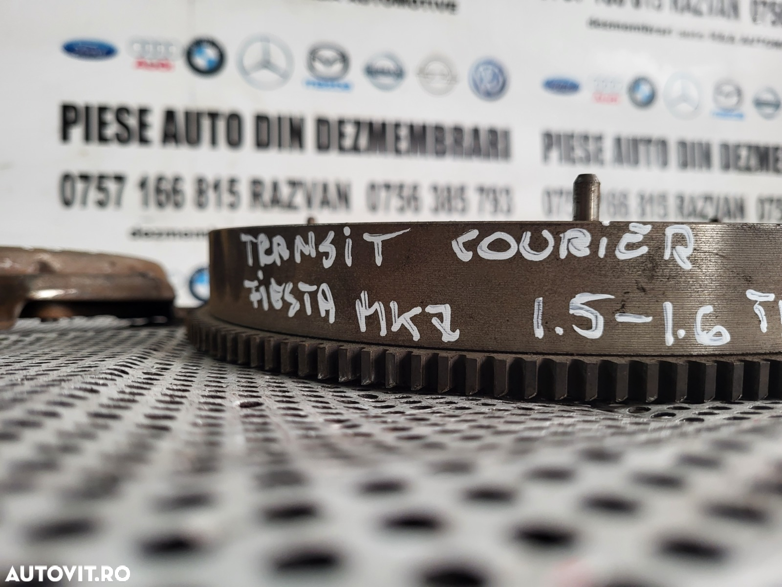Kit Ambreiaj Volanta Masa Simpla Disc Placa Ford Transit Courier Fiesta Mk7 1.5/1.6 Tdci Euro 5/6 Cod H1BQ-6375-AB - 5