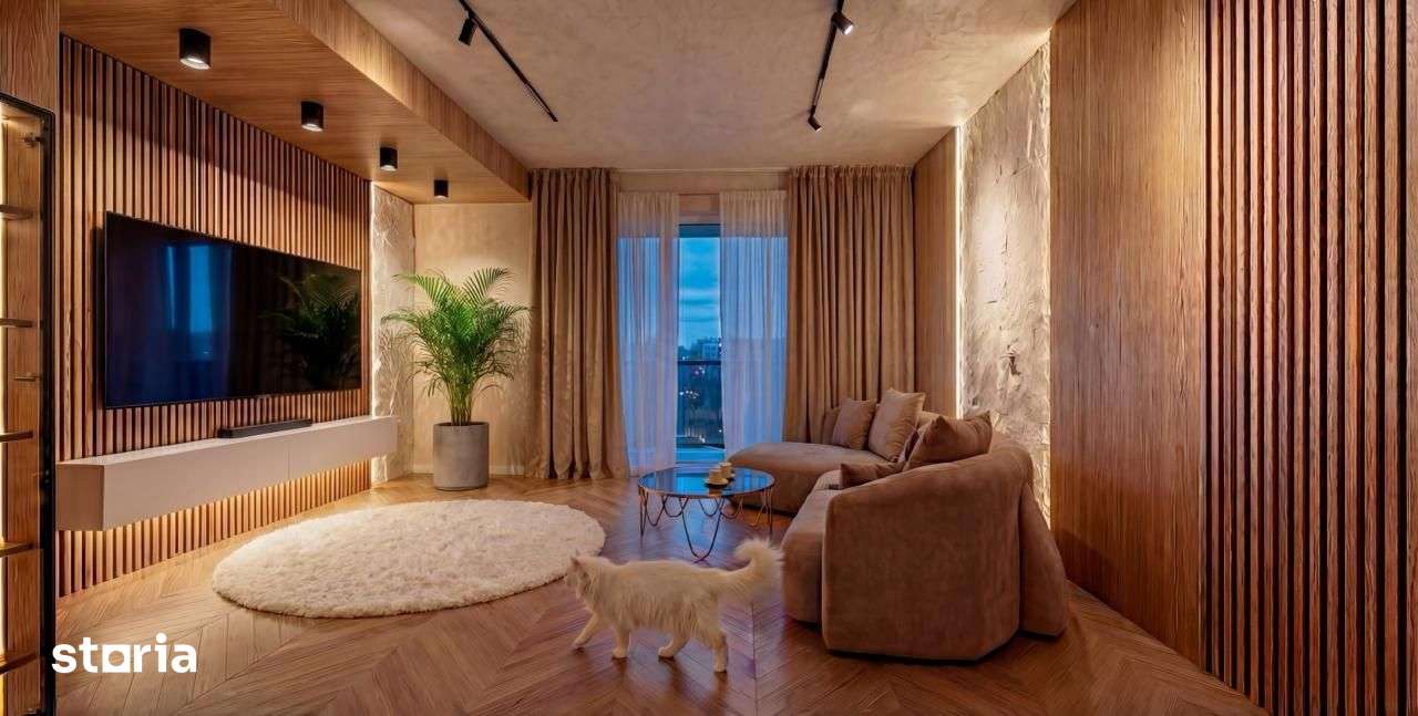 Apartament finisaje premium, 2 camere, 56 mpu, parter, boxa, Cetate - Imagine principală: 2/5