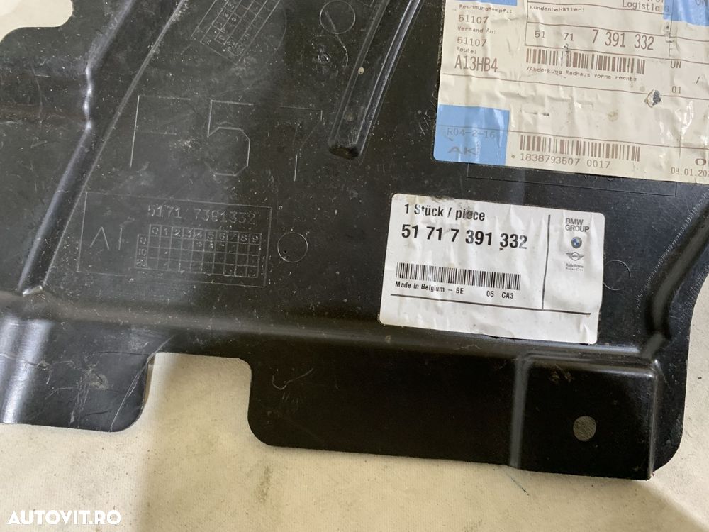 Inchidere bara fata dreapta, Mini Cooper F56, F57, 2014, 2015, 2016, 2017, 2018, 2019, 2020, 2021, 2022, cod origine OE 51717391332. - 4