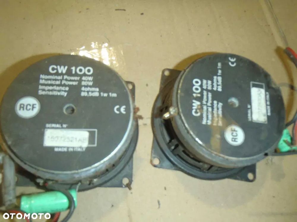 Głośnik głośniki rcf cw 100 peiying 1385f py 1085f - 6