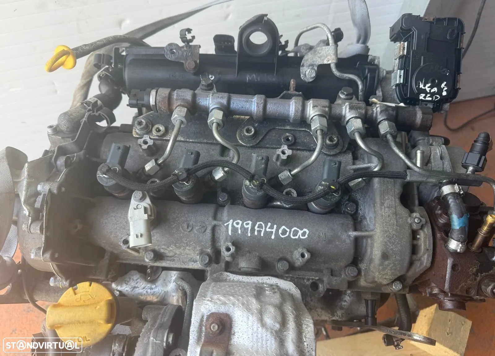 Motor Alfa Romeo Mito/Fiat Grande Punto 1.3 Multijet REF: 199A4000 - 4
