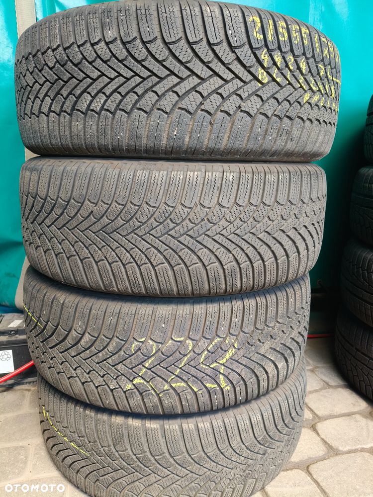 215/55R17 98V - Bridgestone Blizzak 6  - 5-6mm Komplet 24r - 1