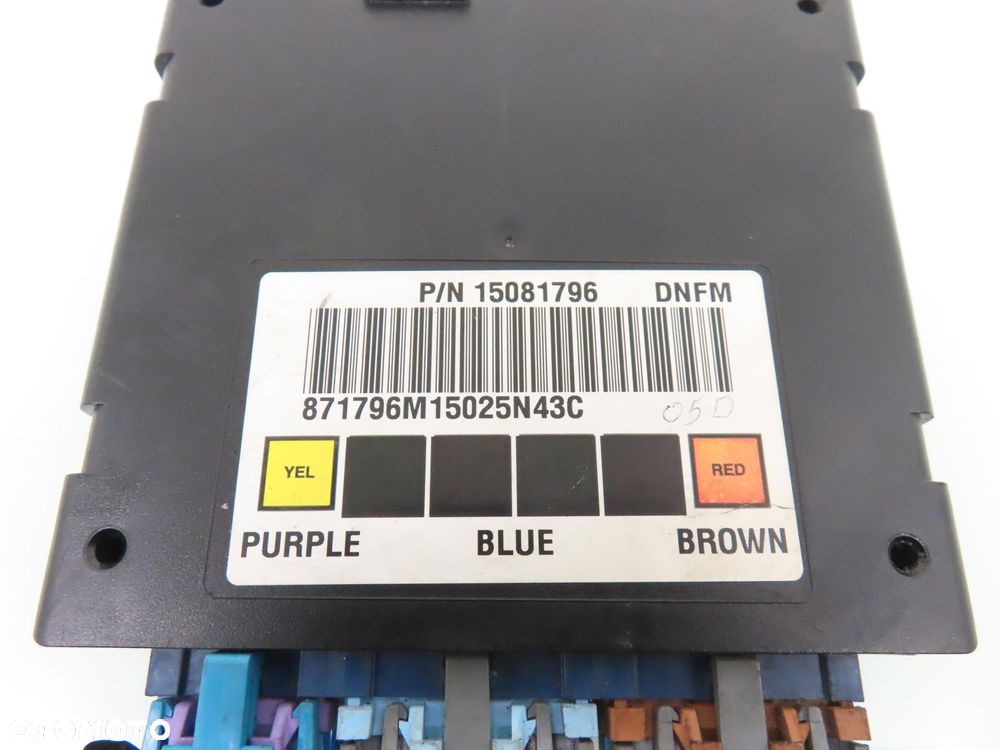 MODUŁ KOMFORTU CHEVROLET BLAZER S10 15081796 - 3