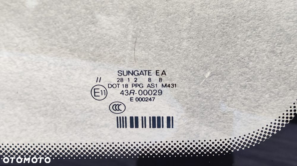 SZYBA CZOŁOWA PRZÓD PRZEDNIA SUNGATE USZCZELKA CAŁA 08r MERCEDES W221 PRZED LIFT - 9